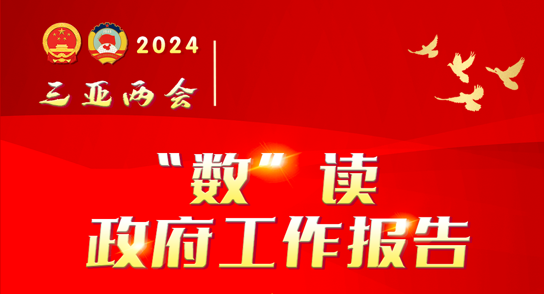 “数”读三亚市政府工作报告！